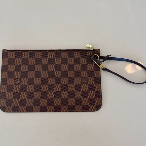 Louis Vuitton Pochette in Damier Ebene authentic - Picture 12 of 13